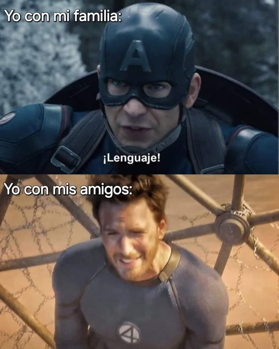 🤬 #lenguaje #familia #amigos #diferente #groserias #groseriasfuertes #cap  #capitanamerica #4fantasticos #deadpool #wolverine #marvel #mcu #geek #memes, image size:960x1200