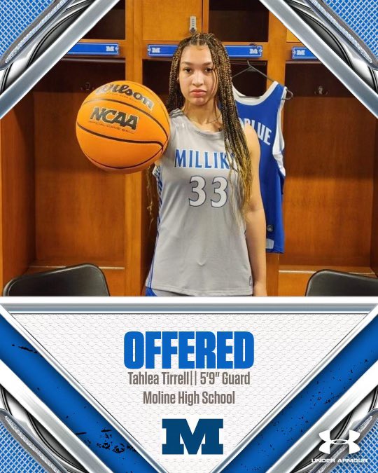 Tahlea (@tahlea_9) on Twitter photo After a visit with coach <a href="/CoachHammer_WBB/">Kirsten Hammer</a> and <a href="/mliebl20/">Mallory Liebl</a> I am blessed to say I have received an offer from Millikin University After a visit with coach <a href="/CoachHammer_WBB/">Kirsten Hammer</a> and <a href="/mliebl20/">Mallory Liebl</a> I am blessed to say I have received an offer from Millikin University
