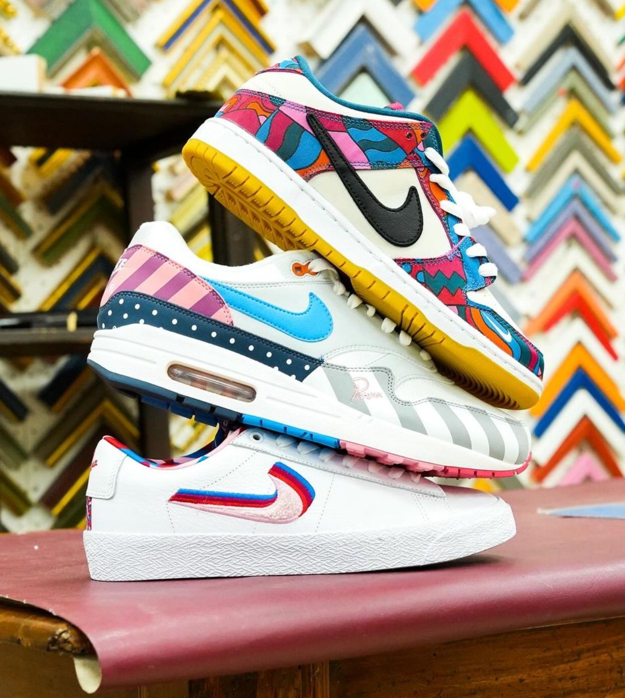 Nike air force one parra outlet