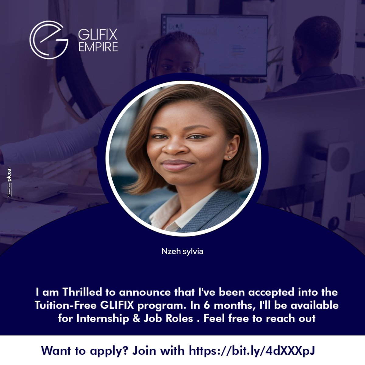 nduneri_s's tweet photo. Tuition free Glifix internship 6 months programme .available for remote jobs feel free to reach out https://t.co/taSlJ5qJep