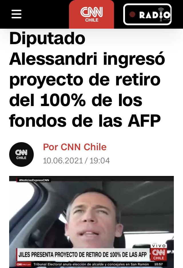 #NuevoRetiro 
<a href="/jalessandri/">Diputado Alessandri</a>
<a href="/Raul_Soto1/">Raul Soto Diputado</a>
<a href="/Cami_FloresO/">Camila Flores Oporto 🇨🇱</a>
<a href="/MiguelCalisto/">Miguel Angel Calisto</a>
<a href="/marcos_ilabaca/">Marcos Ilabaca</a>
<a href="/RaulLeiva/">Raúl Leiva</a>
<a href="/andreslongton/">Andrés Longton</a>
<a href="/javimoralesalva/">Javiera Morales Alvarado</a>
<a href="/MaiteOrsini/">Maite Orsini Pascal 🌳</a>
<a href="/PamJiles/">#PamelaJilesDiputada</a> 
<a href="/MiguelCalisto/">Miguel Angel Calisto</a> 
 #TuDia13 
<a href="/KarolCariola/">Karol Cariola Oliva</a> 
Hay q ser muy care’raja para haber presentado un proyecto d retiro y ahora rechazar.