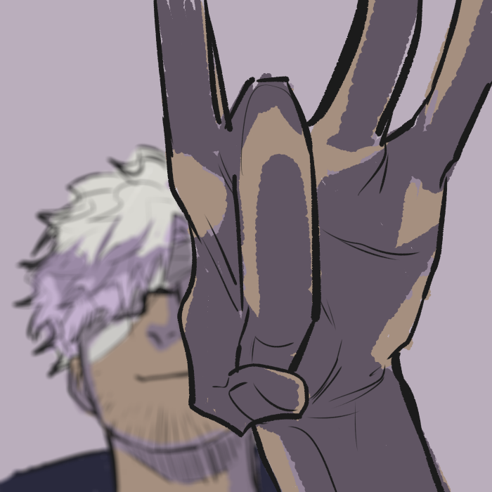 #eloquentcountenance 
If you don't listen to me Ima gonna flick you Angelica