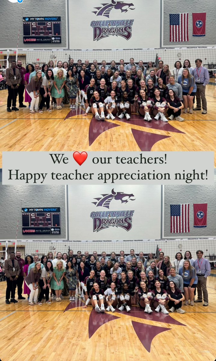 Teacher appreciation night!