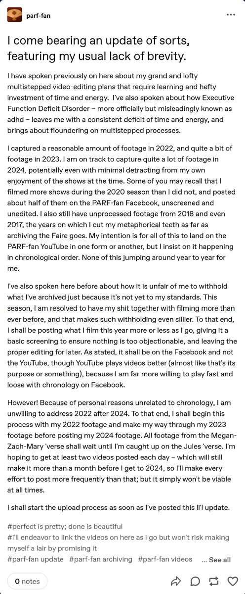 PARF_fan's tweet photo. Regarding my plans for posting my #PARF footage from the last few years. https://t.co/56NgzOoIDj