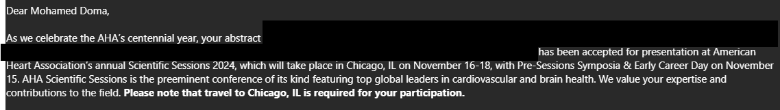Mohamed Doma (@mohameddomaa) on Twitter photo Seven presentations coming up in a span of two weeks! Amazing what right mentorship and environment can do <a href="/AdhamGR97/">Adham Ramadan</a>
See you all in DC and Chicago!
Special thanks to <a href="/MichaelMegalyMD/">Michael Megaly</a> <a href="/AGoldsweig/">Andrew M. Goldsweig, MD, MS</a> <a href="/SarasVallabhMD/">Saraschandra Vallabhajosyula, MD MSc</a>
And of course, the always amazing <a href="/RCardoso_MD/">Rhanderson Cardoso</a> <a href="/metaacademy_ofc/">Meta Analysis Academy</a> Seven presentations coming up in a span of two weeks! Amazing what right mentorship and environment can do <a href="/AdhamGR97/">Adham Ramadan</a>
See you all in DC and Chicago!
Special thanks to <a href="/MichaelMegalyMD/">Michael Megaly</a> <a href="/AGoldsweig/">Andrew M. Goldsweig, MD, MS</a> <a href="/SarasVallabhMD/">Saraschandra Vallabhajosyula, MD MSc</a>
And of course, the always amazing <a href="/RCardoso_MD/">Rhanderson Cardoso</a> <a href="/metaacademy_ofc/">Meta Analysis Academy</a>