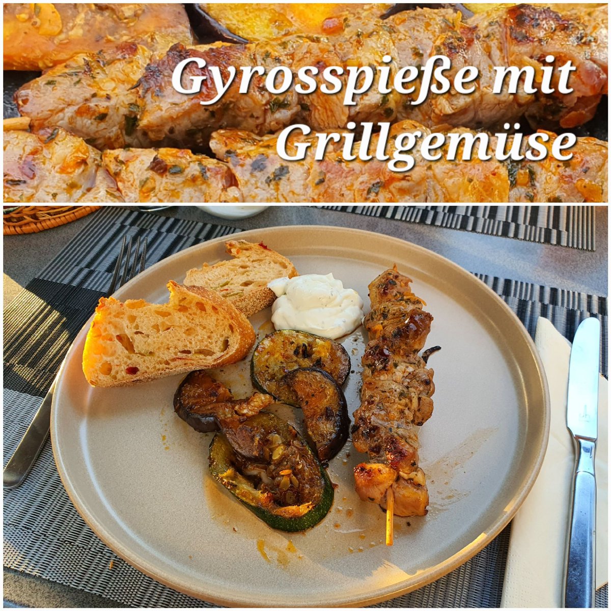 JurgenSpiess's tweet photo. #grillabend #gyrosspieße https://t.co/qSO3LlKj5H