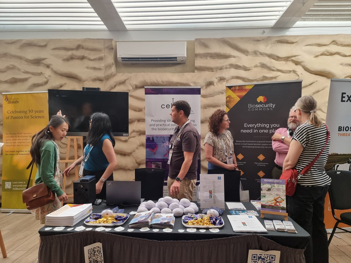 Come and check out our table at #BioSym2024 and grab a stress brain, sticker or sugar hit
