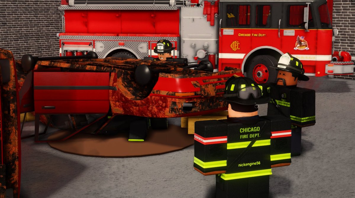 CFD_RBLX's tweet image. Vehicle Extraction Exercise at Quinn Fire Academy today. To join our department be sure to join our Discord and submit an Application #Roblox #Robloxfirefighting #RobloxChicago #ChicagoFireDepartment