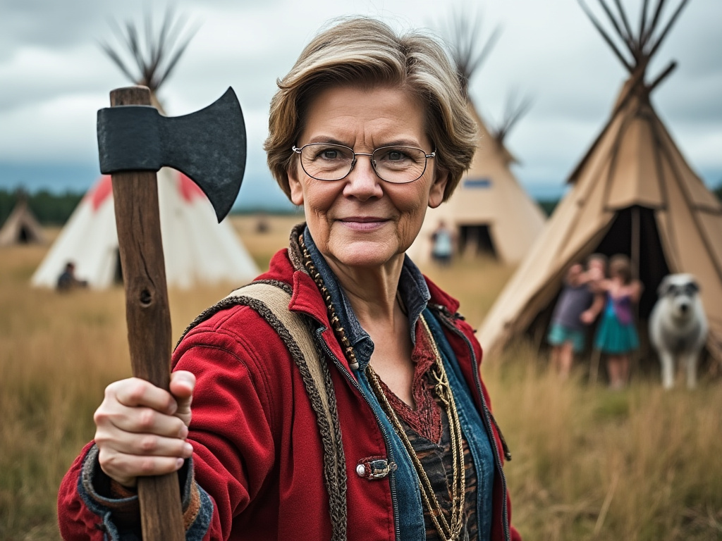 MPRtheband's tweet photo. @ewarren Do you really want the cultural appropriating liar in office any longer? Hasn't she taken enough through dishonesty and false claims? #cherokeeprincess https://t.co/yYdlGBUtDS