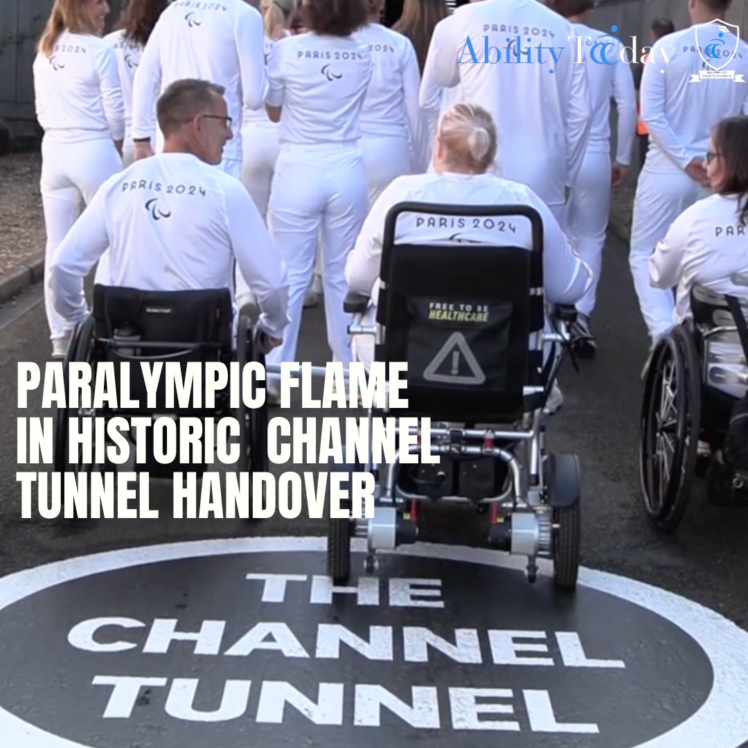 Academy for Disabled Journalists (@adjnews) on Twitter photo Our Roving Reporter Victoria Scholes @legallypowered part of the UK team for the @paralympicsgives her report on the historic Channel Tunnel handover of the Paralympic Flame. <a href="/NCTJ_news/">NCTJ</a> <a href="/BBCNews/">BBC News (UK)</a> <a href="/SurreyLiveSport/">Surrey Live Sport</a> #Paralympics #ParalympicGames #Paris2024 #c4paralympics Our Roving Reporter Victoria Scholes @legallypowered part of the UK team for the @paralympicsgives her report on the historic Channel Tunnel handover of the Paralympic Flame. <a href="/NCTJ_news/">NCTJ</a> <a href="/BBCNews/">BBC News (UK)</a> <a href="/SurreyLiveSport/">Surrey Live Sport</a> #Paralympics #ParalympicGames #Paris2024 #c4paralympics