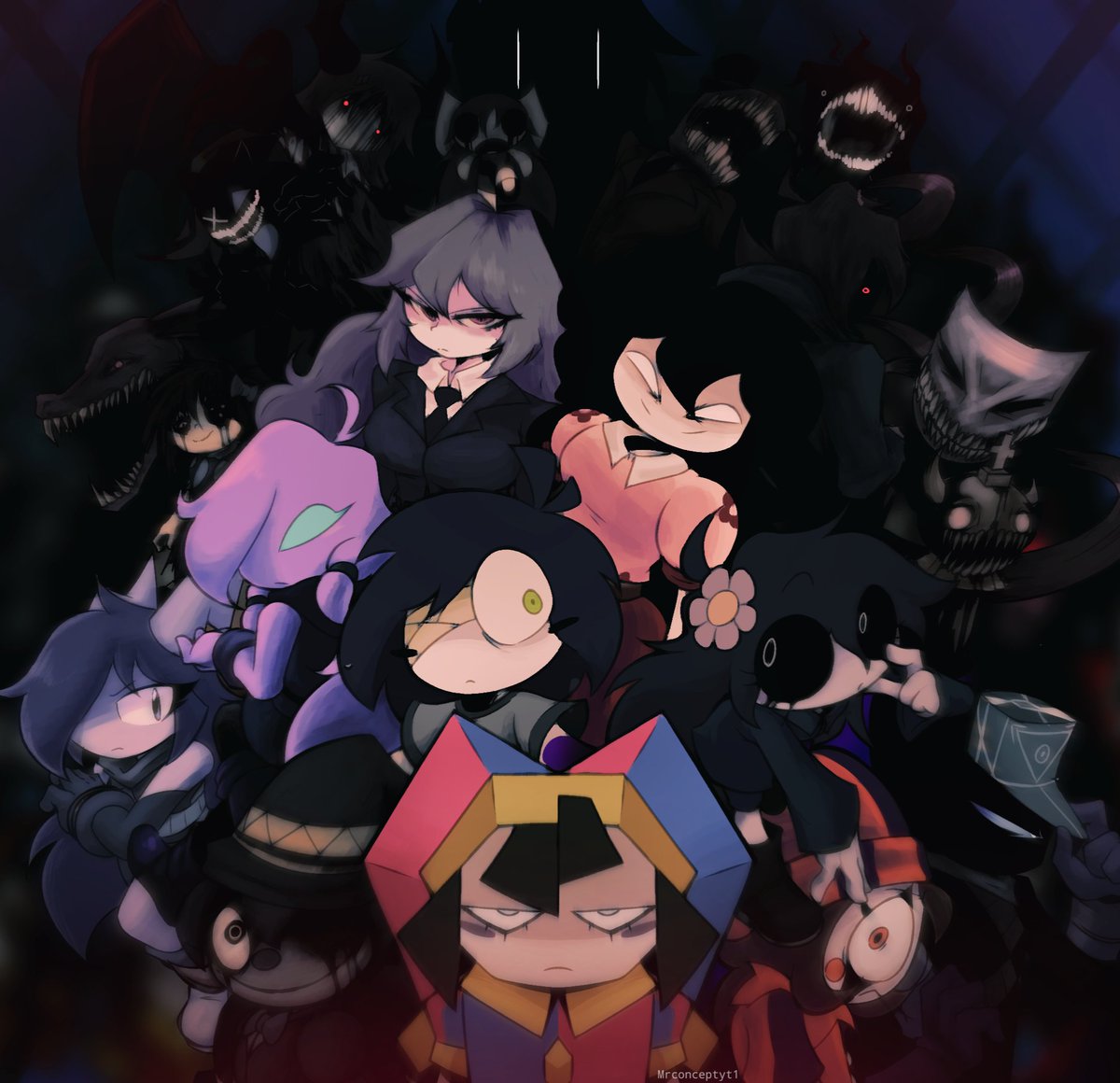 MrConceptYT1's tweet photo. A random doodle of random characters
#polygomni #tadc #fnfsky #art #malum https://t.co/jQ9DU5KVsZ