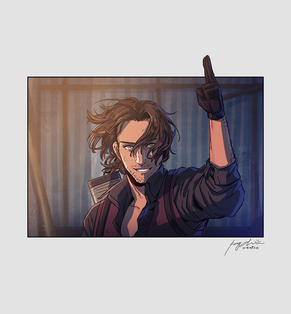 kay924026's tweet photo. [RE6 au] ✌️✌️
#AdaWong #LuisSerra https://t.co/pkWjznyGiF