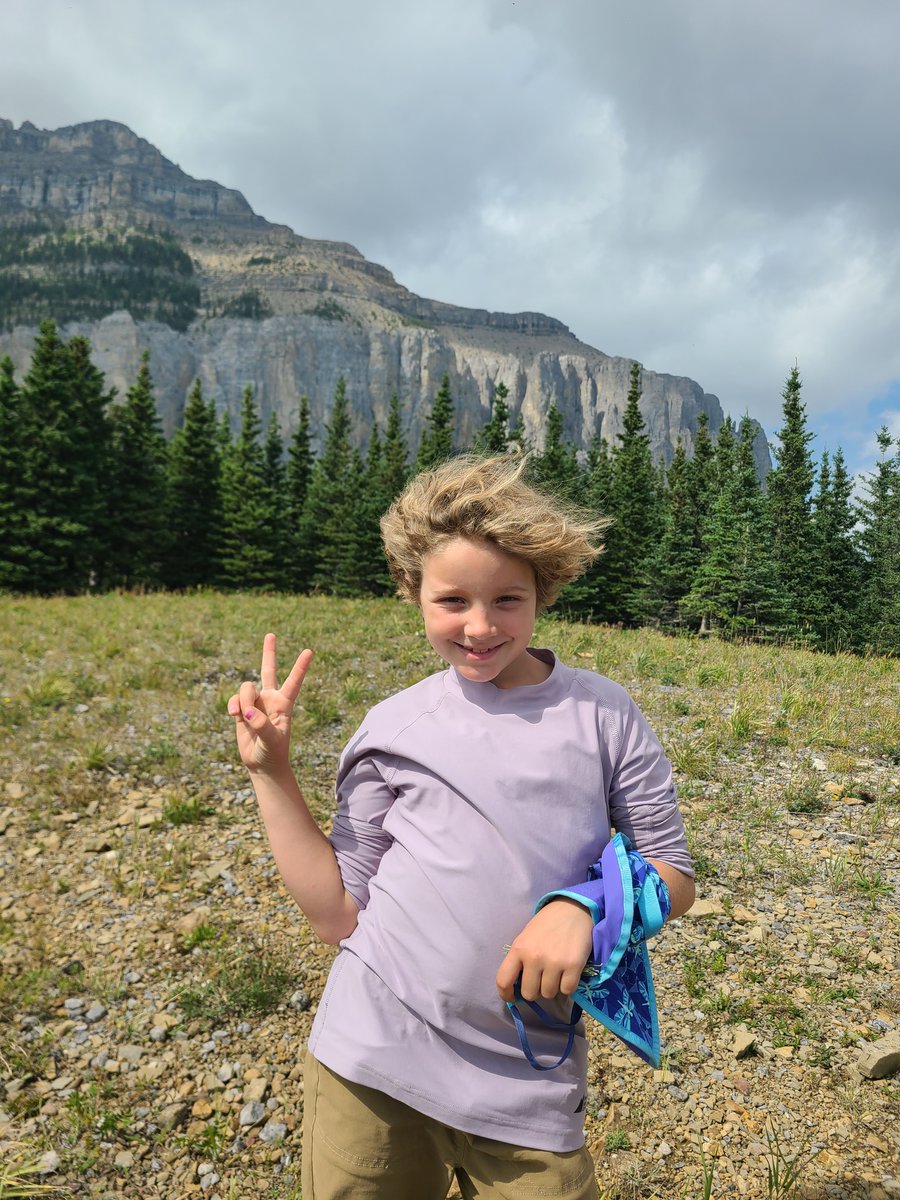 Adventures4Wild's tweet photo. 8,000 metres down, 1,000 to go in Karina's 9,000 by 9 challenge. We need your help to meet her fundraising goal of $9,000 for @ABWilderness ! 
🥾🏔️💚
Please donate and share
https://t.co/cnaxjto7Sb Photo from Hussey's Loop in the Ghost watershed. https://t.co/5MmLJMfl9j