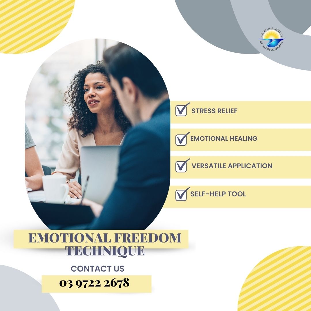 SelfdevelopAU's tweet photo. Are stress, anxiety, or unresolved emotions holding you back from living your best life? At the Australian Institute of Self Development, we're here to help you break free and achieve emotional harmony through our specialised EFT sessions.
Contact now!
https://t.co/V5JpcJyLJN https://t.co/bMpFTEDo7i