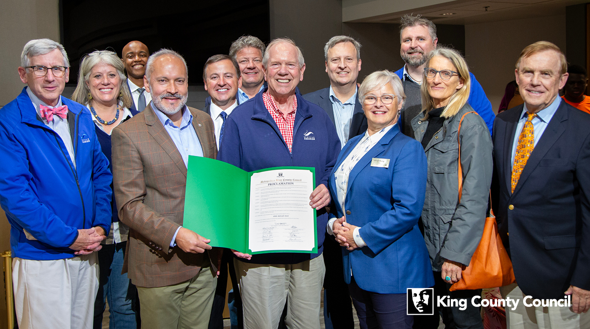 Today, the Council proclaimed Aug 29, 2024, as ONE OCEAN DAY, celebrating the opening of Seattle Aquarium’s new Ocean Pavilion. Seattle Aquarium is committed to re-wilding, research, rescue and rehabilitation of critical marine life, with its local and global conservation