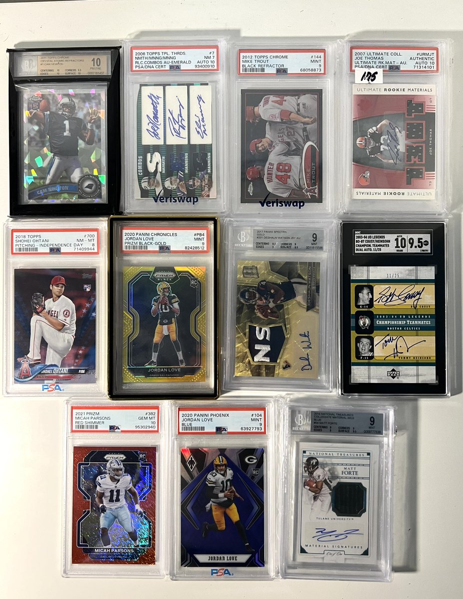 NoHoldsCards's tweet image. SLAB MEGA SALES POST 🚨🚨

Reply/DM for Prices here 🔥

Every slab that sells from this post adds $5 to the pot. One random reposter gets the pot tomorrow morning! 

If 20 slabs sell, that’s $100 to one of you! 

Motivated to make deals tonight, let’s make it happen 🤝