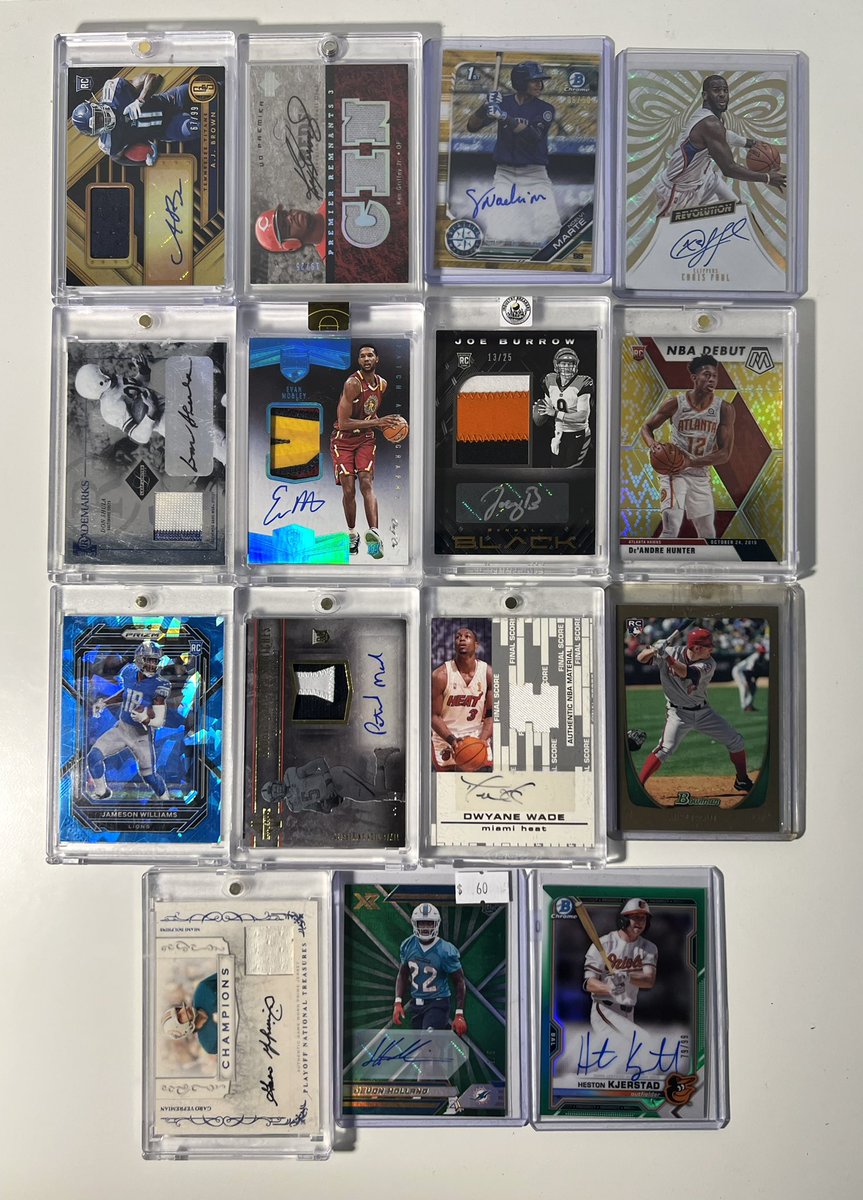 NoHoldsCards's tweet image. RAW MEGA SALES POST 🚨🚨

Reply/DM for Prices 🤝

Every card that sells puts $4 in the pot. One random reposter gets the pot tomorrow! 

If 20 cards sell, one reposter gets $80 👀

Let’s make some deals 🤙🏻