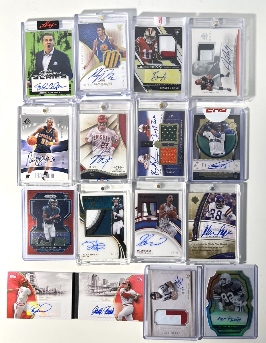 NoHoldsCards's tweet image. RAW MEGA SALES POST 🚨🚨

Reply/DM for Prices 🤝

Every card that sells puts $4 in the pot. One random reposter gets the pot tomorrow! 

If 20 cards sell, one reposter gets $80 👀

Let’s make some deals 🤙🏻