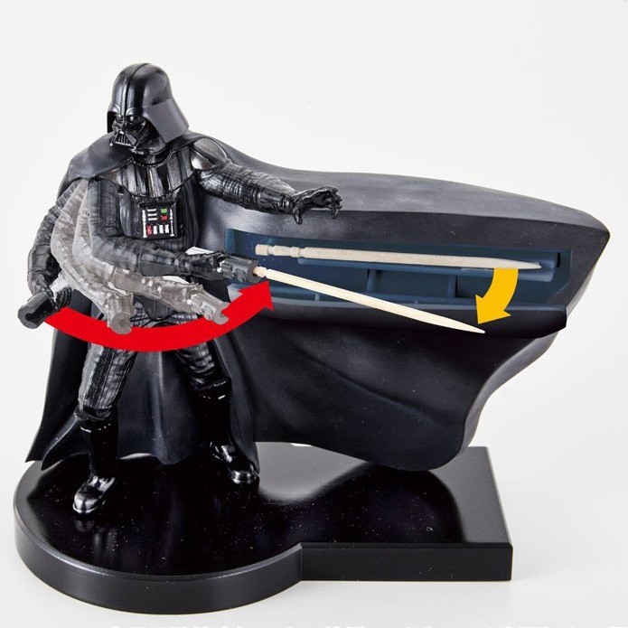 UnicunShop's tweet photo. Join the dark side of dental hygiene! Darth Vader himself will serve you toothpicks with our ToothSaber dispenser. It's way more fun than flossing. https://t.co/kjAzmbrET1 #StarWars #ToothpickDispenser #DarthVader https://t.co/HwbgFagd5n
