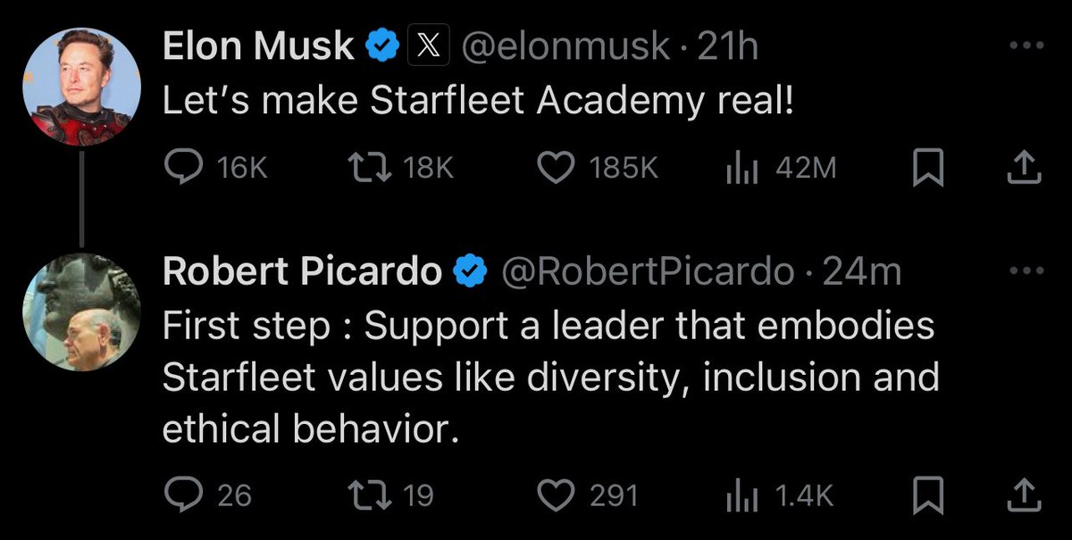 evan loves worf tweet media