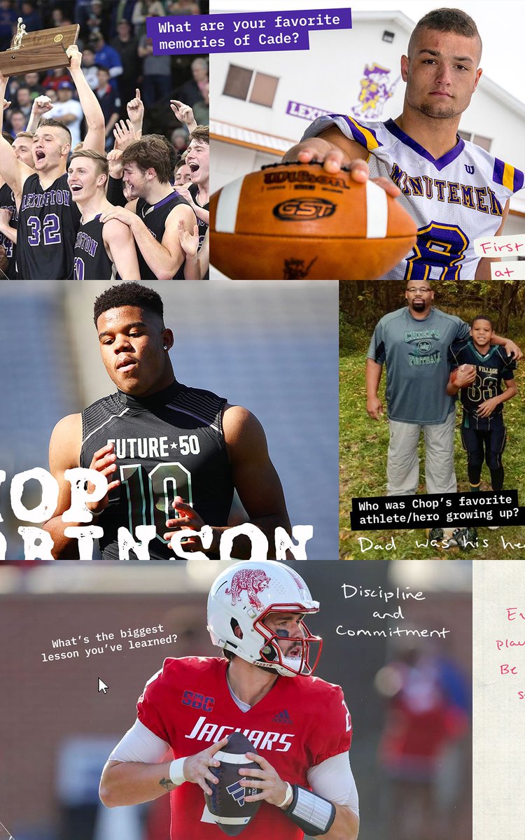 Born to be a Legend. 

Click the link below to see the full journey for <a href="/cstov8/">Cade Stover</a>, <a href="/carterbradley10/">Carter Bradley</a> and <a href="/chopyoungbull/">Chop</a>! 

🔗 rb.gy/8zm5cc

#LegendaryBeginsNow

#CAA x #NFL x #TBDTB x #BeLegendary