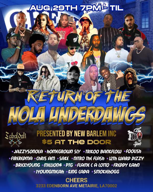 THIS THURSDAY. DATE TIME AND LOCATION ON FLYER.!! 
EVERY ARTIST ON MY LABEL IS PERFORMING 
A.I.RECORDS BIIIHHHH