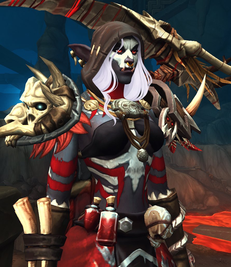 Hear me out Blizzard
hats that don't eat my hair