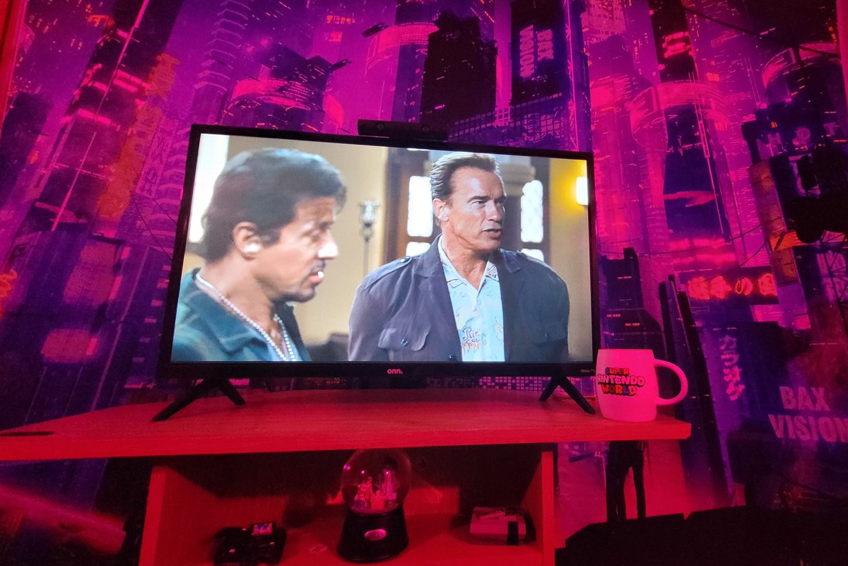 silveredgrunion's tweet image. Checking out a movie in my media room. #Expendables Super chill night.