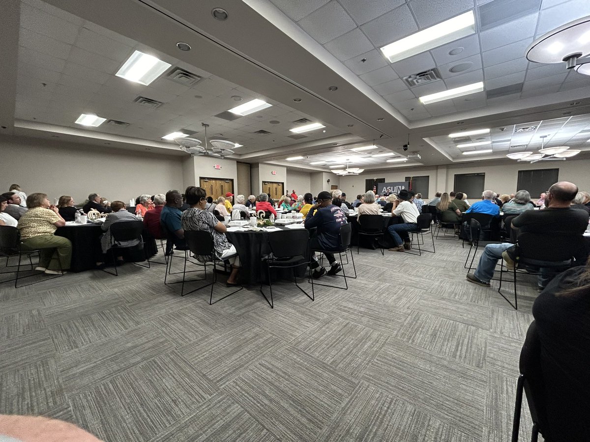 Jackson County Farm Bureau Annual Meeting <a href="/ArFB/">Arkansas Farm Bureau</a> here representing <a href="/AginArk/">UA System Div of Ag</a>