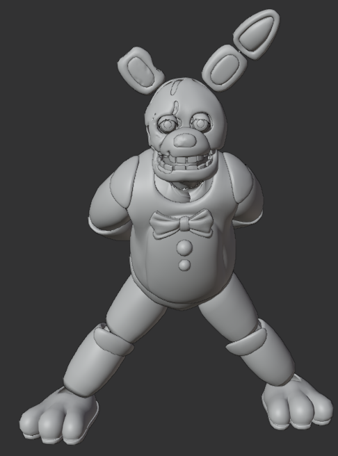 Yellow Rabbit 3d FNAF MOVIE YELLOW RABBIT RELEASE FOR BLENDER 4.1 ON CULT 3D if you cant ...
