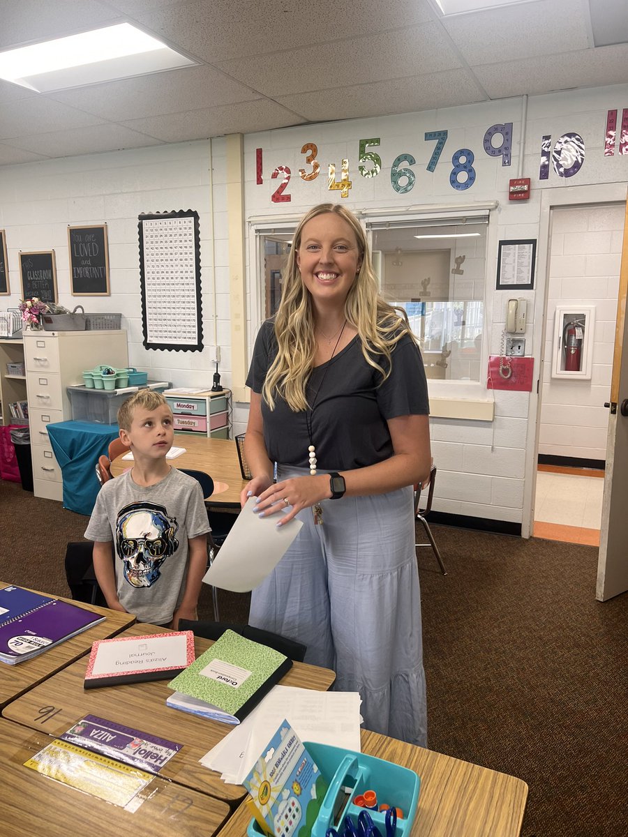 Day 2 smiles from these BTs in the Erwin District! It’s going to be a great year! <a href="/BuncombeSchools/">Buncombe Schools</a>