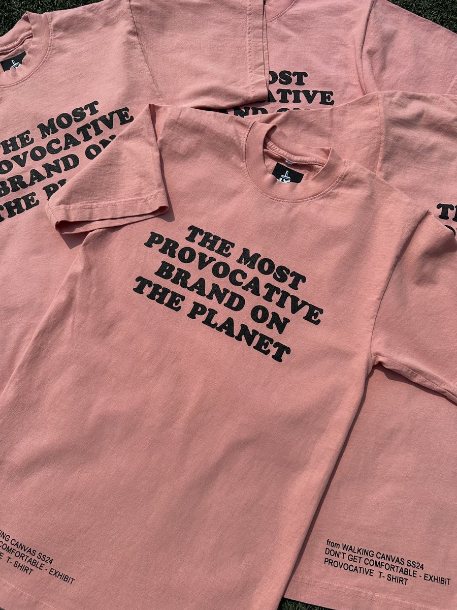 WalkingCanvasTM's tweet photo. “PROVOCATIVE ” \pro - voko- tive’\

TEE
•AVAILABLE WHILE SUPPLIES LAST•
https://t.co/scPOk1jeuD

•: #giftshop #merch #provocouture #walkingcanvasbrand @ThickAssDaphne https://t.co/5mN5bdFTFz