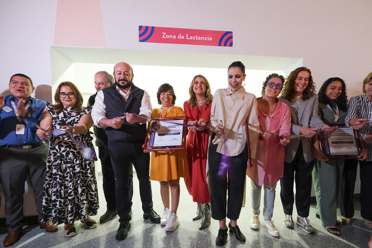 DIFJalisco's tweet image. #Entérate
Hoy el @GobiernoJalisco a través de la @saludjalisco,  Trabajo y Previsión Social, el Voluntariado y DIF Jalisco con el apoyo de la @UNICEFMexico, inauguró el lactario de #JAPI.