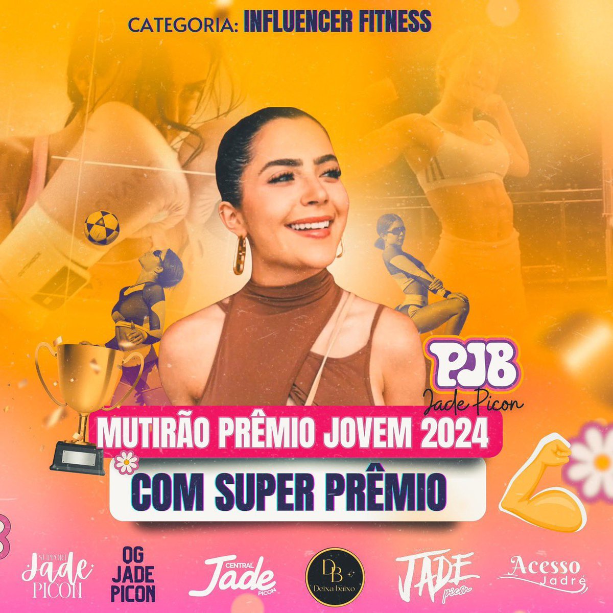 acesssojadre's tweet photo. 🚨MUTIRÃO PRÊMIO JOVEM BRASILEIRO 2024

Lembrando que você estará concorrendo a um SUPER PRÊMIO 🤩

CATEGORIA: INFLUENCER FITNESS

🖇️ Vote aqui: https://t.co/fQQuiV4vlj

🗳 A CADA 10 VOTOS, UM EMOJI.

🚨 META: 50 VOTOS POR PESSOA (BATEU A META, DOBRA)

❌ENCERRA: 22:15 https://t.co/oyppNTD0oc