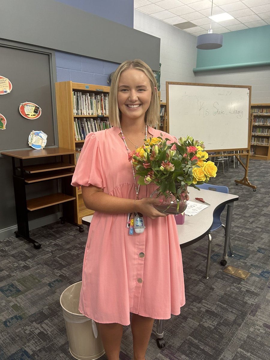 Congratulations to Bluejacket- Flint’s Horizon nominee, Mrs. Lainie Obermueller ❤️