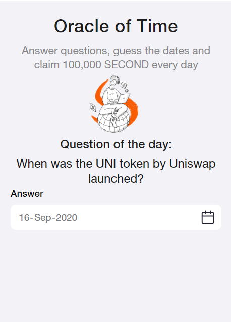 Game_For_All93's tweet photo. TimeFarm : Oracle of Time (Daily Combo) For Today 28 August

🛑Question: When was the UNI token by Uniswap launched?

☑️Desired answer 👉 16 September 2020

Play Now  Time Farm 
https://t.co/aohhopbHaQ

My Telegram👇
https://t.co/UCvi6HngX4

#TimeFarm #TimeFarmCombo #August2024 https://t.co/bVwod7x9GF