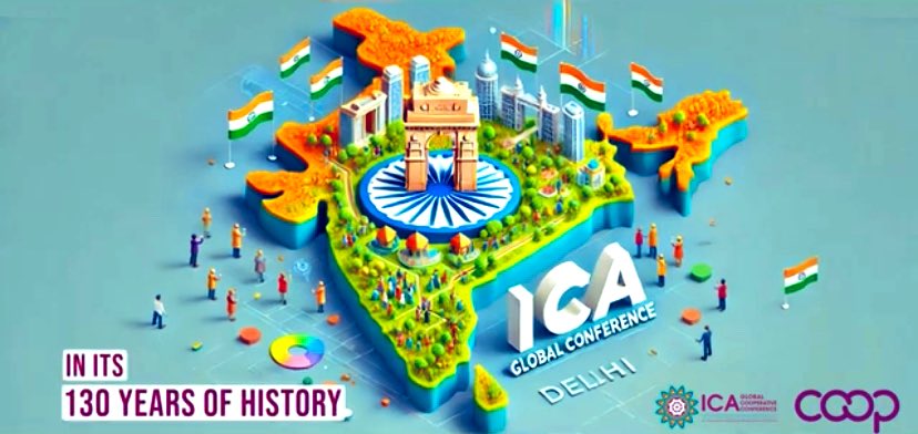 Modiwebs's tweet image. La Conferenza globale del 2024 @icacoop toccherà il suolo indiano per la prima volta in 130 anni! 

#2024ICANewDelhi Nuova Delhi ospiterà cooperatori da tutto il mondo e darà il via all'Anno internazionale delle cooperative del 2025  #IYC2025