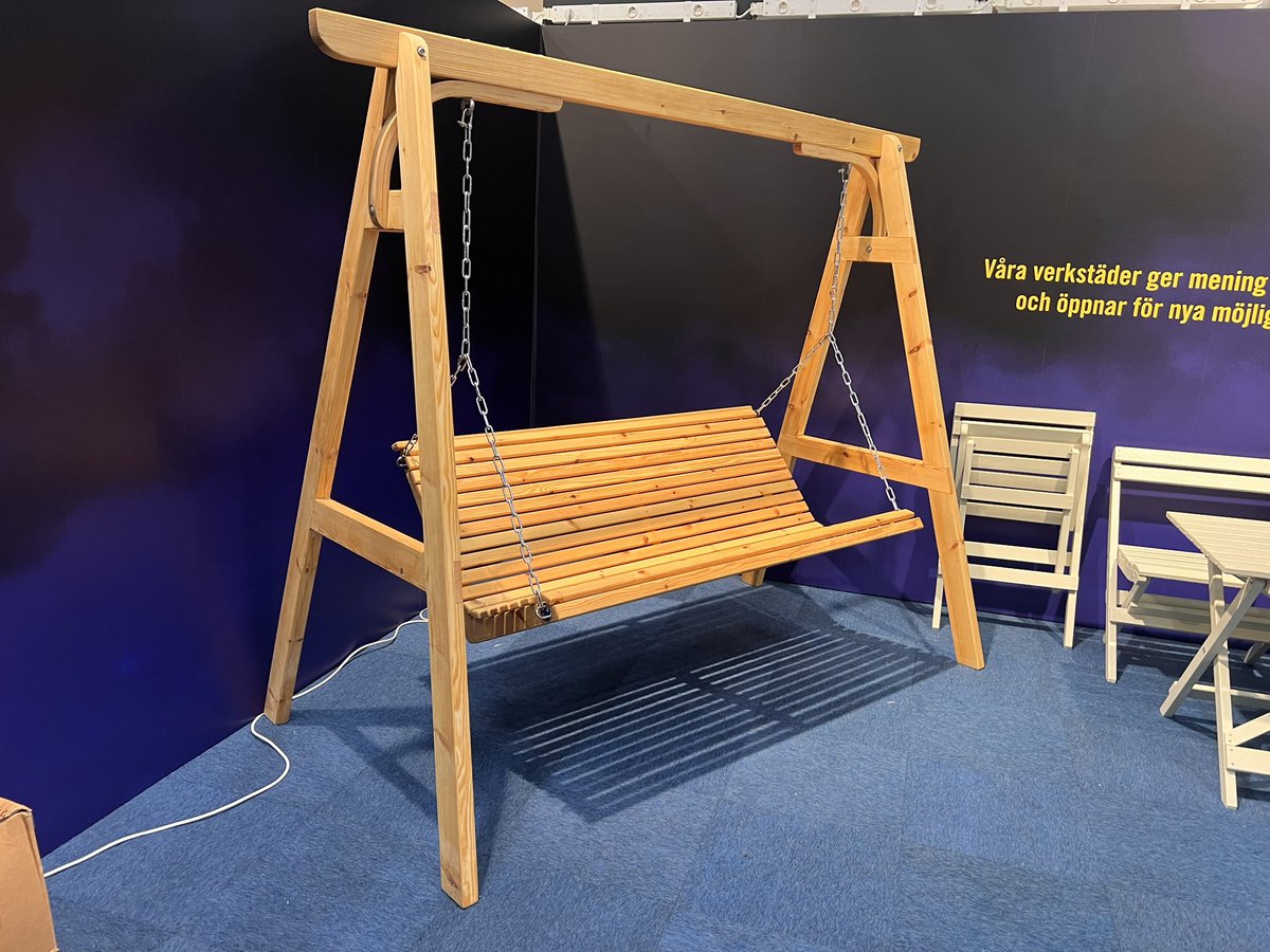 durable34's tweet image. Kriminalvården KrimProd ställer ut egna produkter på Formexmässan i Stockholm