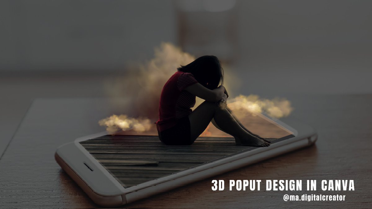 3d Pop out design 💗