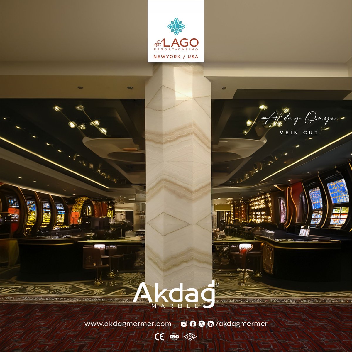 akdagmarble's tweet photo. DEL LAGO
Resort - Casino
-
NewYork / USA
-
Akdag Onyx Vein Cut
#Akdag #Marble #dellago #newyork #usa #onyx #akdagonyx #onyxstone https://t.co/2Tq4XikUrH