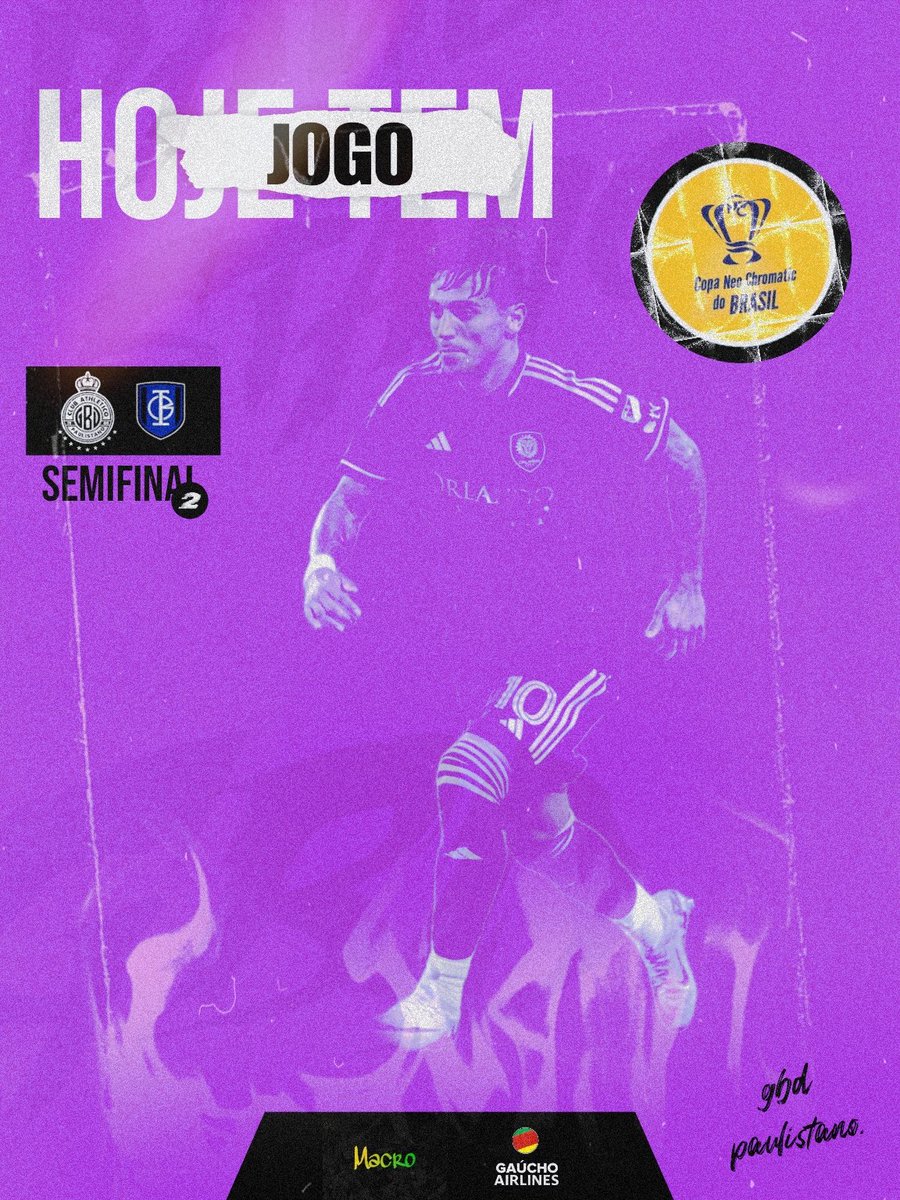 HOJE TEM GBD!

EM BUSCA DA FINAL!

🏆 Copa NeoChromatic
⏱️ ??:??
🆚️ <a href="/CRTeresopolis/">TERESÓPOLIS</a>