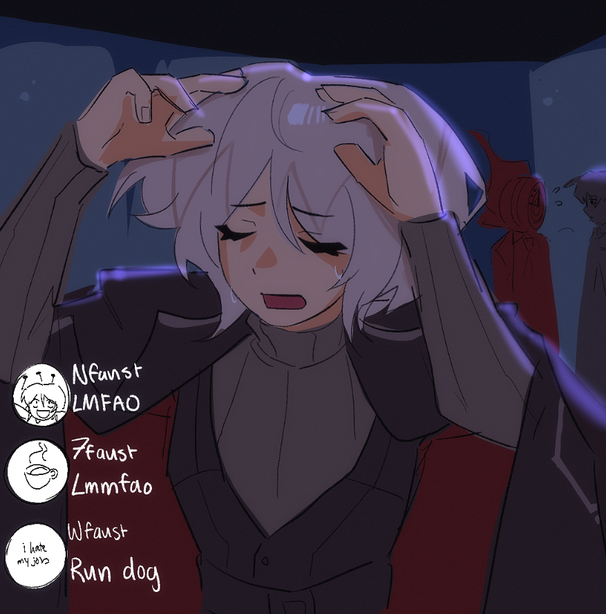 scoliosin's tweet photo. If you can hear us faust, please save me. Please save me Faust. I'm asking you, please save me. Please save me, please get these people away from m
#LimbusCompany https://t.co/5M06mvUYHF