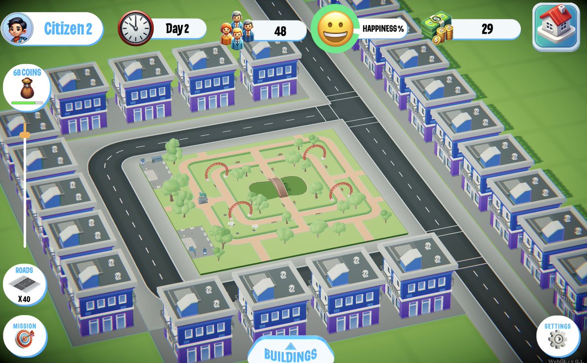 Started playing City Builder Xpert citybuilderxpert.com free to play #Web3game which we built in 30 Hrs.  

#CBX