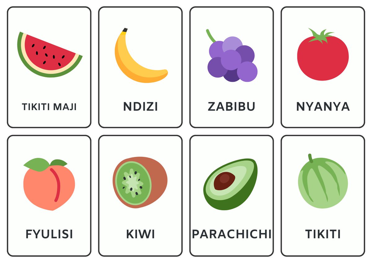 SwahiliMariana's tweet photo. 🇰🇪🇹🇿Unapenda matunda gani kati ya haya?

🇬🇧What fruits do you like amongst these one?
.
.
.
#swahililessons #Swahili https://t.co/FqSHw0A4Sx