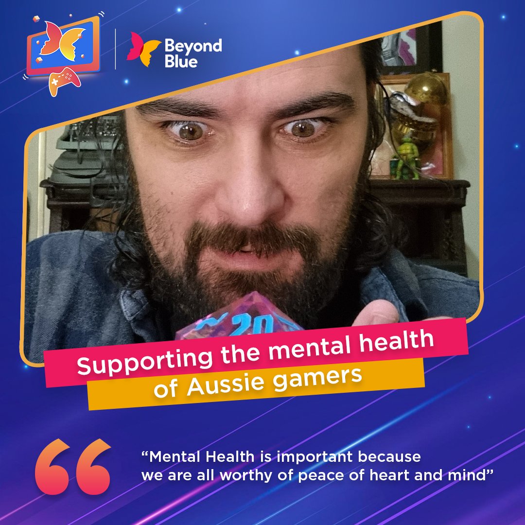 Supporting the mental health of Aussie gamers is the focus of #BeyondTheScreen!

Video games offer a great escape, but finding the right balance between gaming and real life is essential for positive mental health✨
