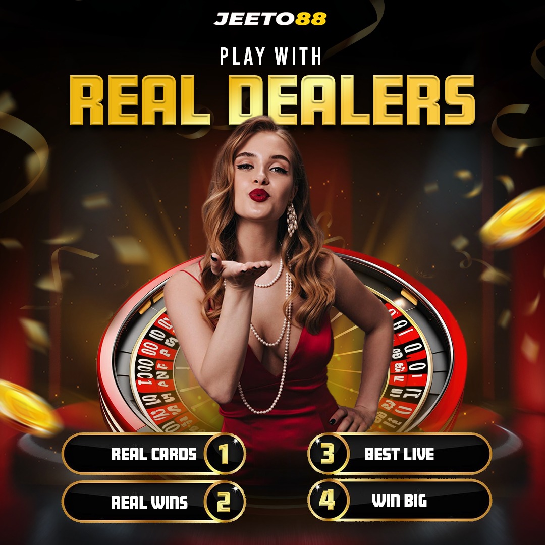 jeeto88's tweet photo. 🎰 Experience the Thrill of Live Dealer Action at Jeeto88! 🎲 Bet in Real-Time, Interact with Real Dealers, and Win Big! 💰 Ready to Play Live? #KhelooLiveCasino #RealWins #PlayNow
👉https://t.co/DFEDu4ZDKc
#livecasino #onlinecasinogames #jeeto88aviator #aviatorgame https://t.co/KNjb4PF41S