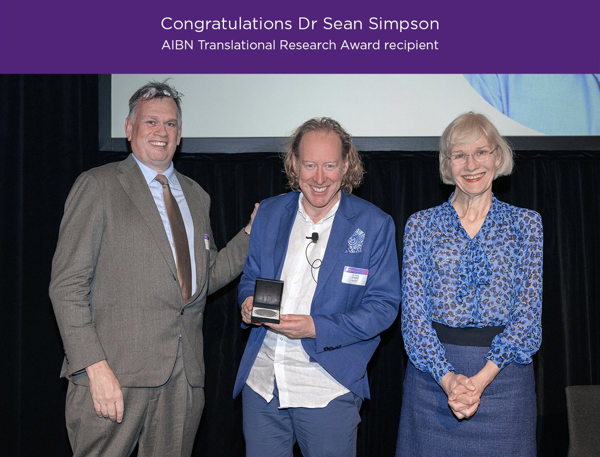 AIBN Research (@aibnatuq) on Twitter photo 🏅🧪 We couldn’t be happier to congratulate this year’s AIBN Translational Research Award recipient Dr Sean Simpson.
<a href="/LanzaTech/">LanzaTech Global</a> 🏅🧪 We couldn’t be happier to congratulate this year’s AIBN Translational Research Award recipient Dr Sean Simpson.
<a href="/LanzaTech/">LanzaTech Global</a>