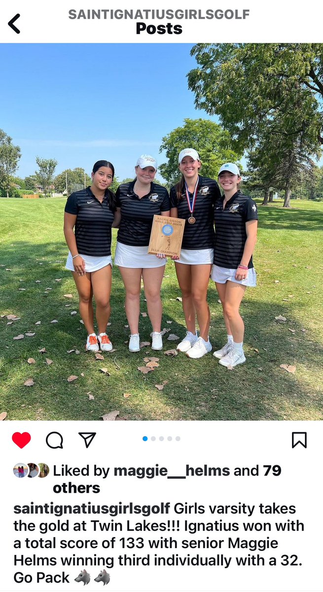 Maggie Helms (@maggie_helms) on Twitter photo Off to a great start, with a nice team win! Go <a href="/SIWolfpack/">Saint Ignatius College Prep Athletics</a> !!
<a href="/SIWolfpackBKG/">Saint Ignatius College Prep Girls Basketball</a> <a href="/FullPackageGrls/">Full Package Athletics 3SSB Girls</a> Off to a great start, with a nice team win! Go <a href="/SIWolfpack/">Saint Ignatius College Prep Athletics</a> !!
<a href="/SIWolfpackBKG/">Saint Ignatius College Prep Girls Basketball</a> <a href="/FullPackageGrls/">Full Package Athletics 3SSB Girls</a>