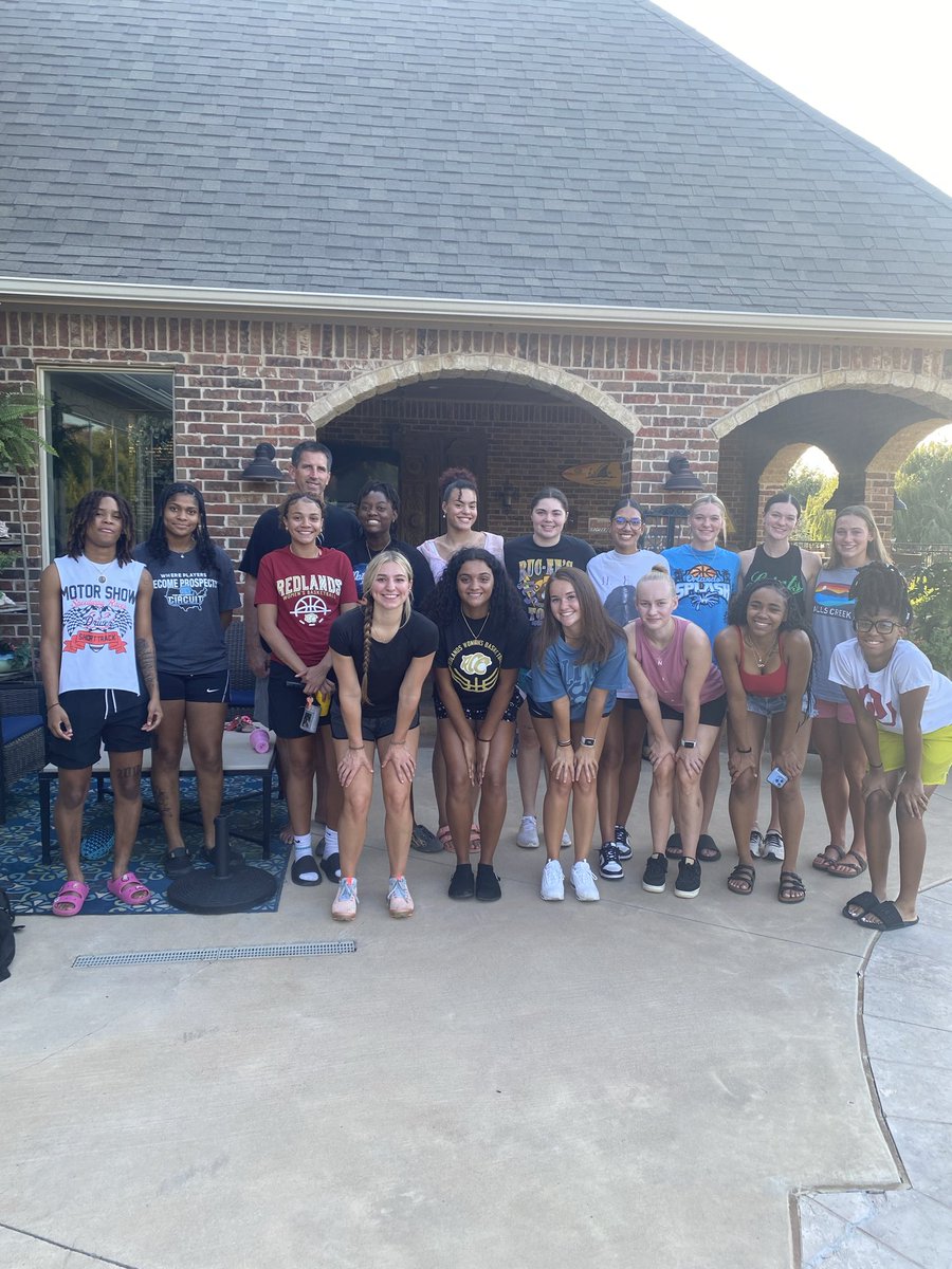 It was great having the team out at the house