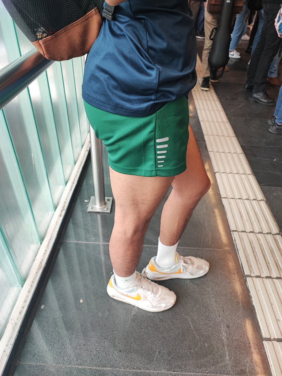 Culazo en el tren....